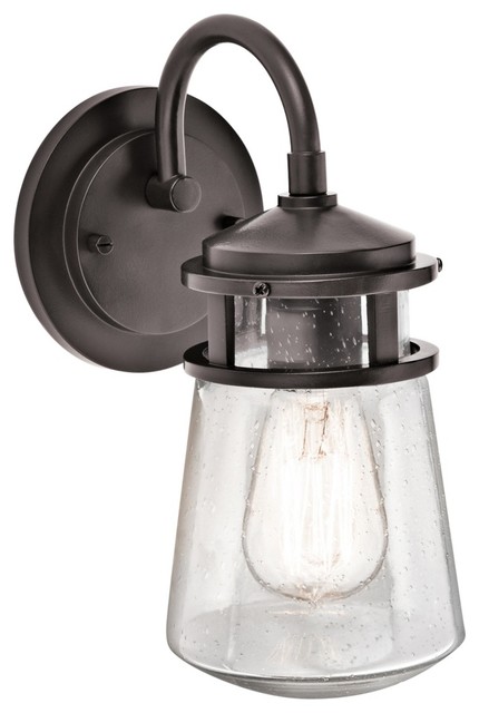 Contemporary Kichler Lyndon Architectural Bronze Outdoor Wall Light Contemporary Kichler Lyndon Architectural Bronze Outdoor Wall Light Lighting By Lamps Plus
