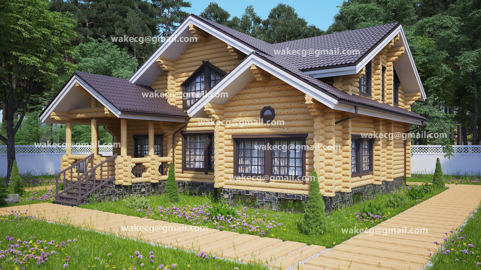 Дома из бруса