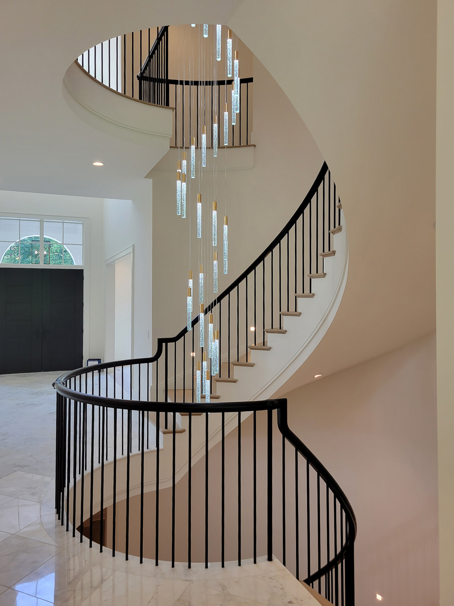 Project #158 | Contemporary Curved Staircase