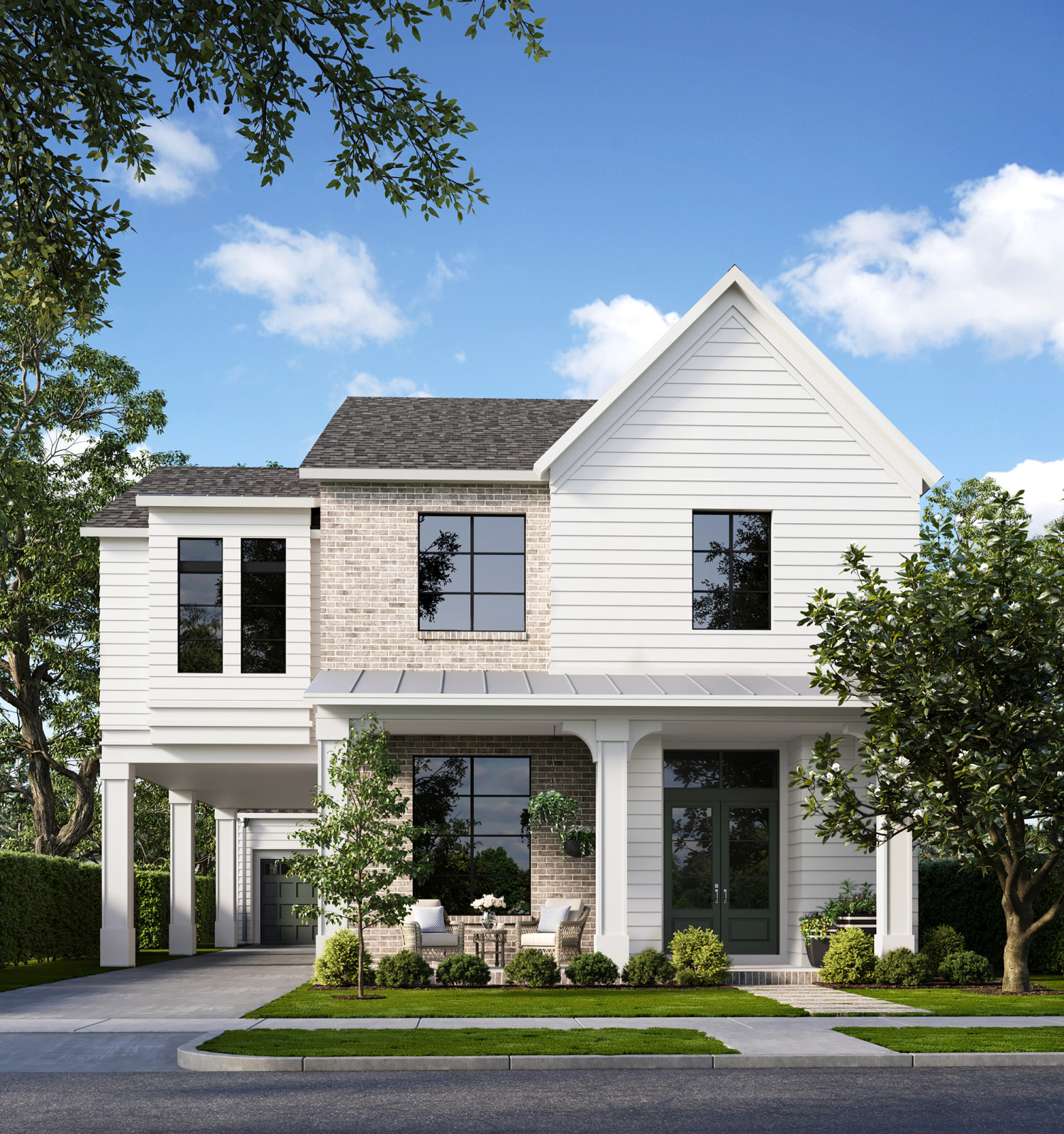 Traditional Townhouse in Houston