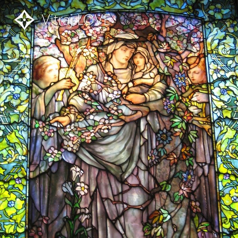 Витражи тиффани