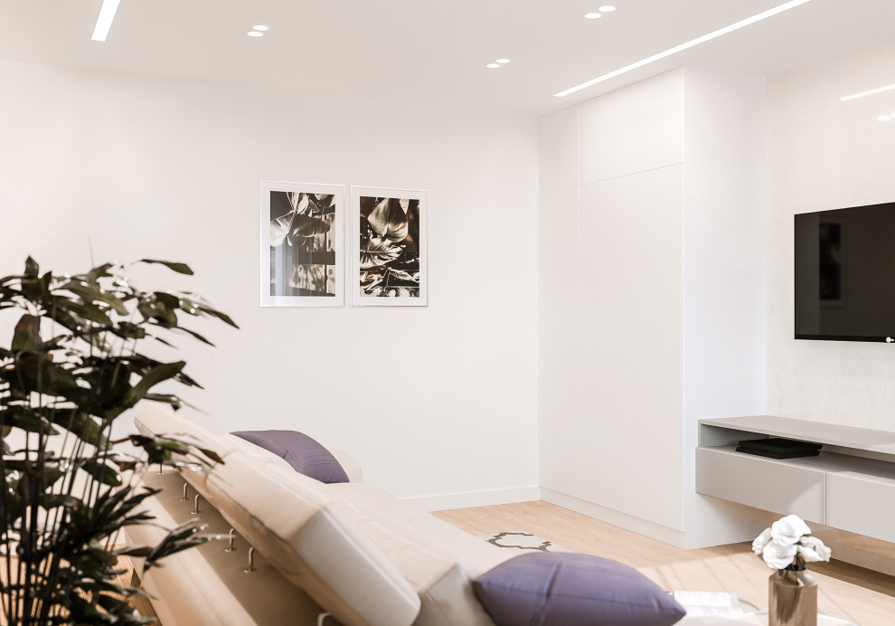 Частичный проект квартиры, 22 кв.м.