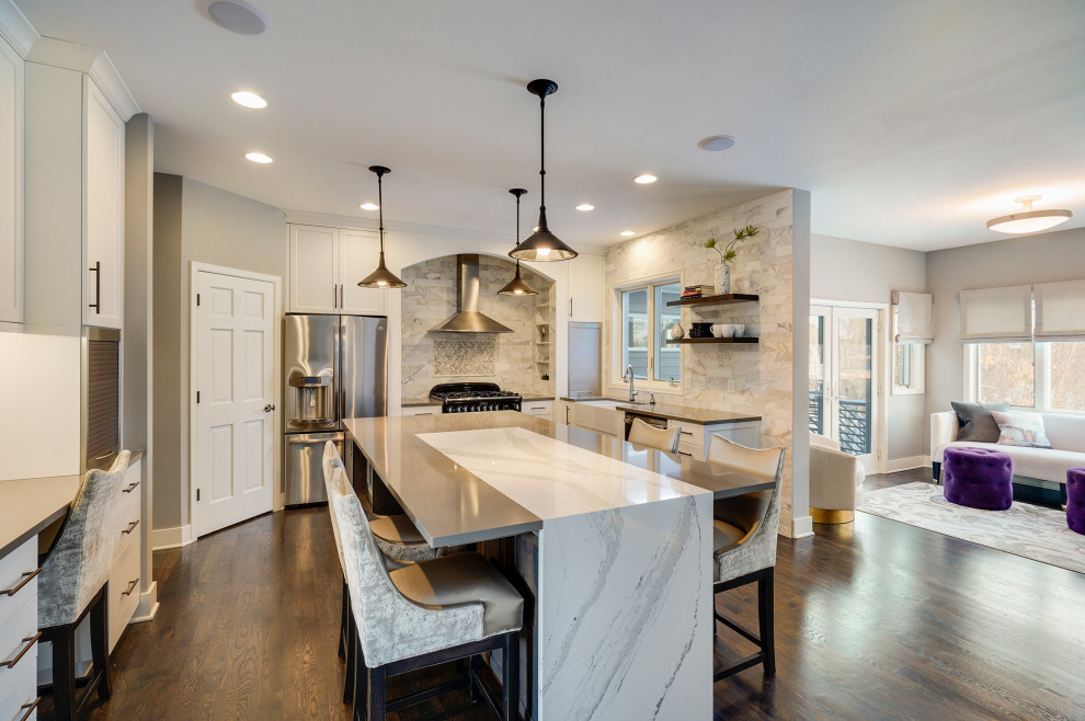 Modern Rambler Makeover - Transitional - Kitchen - Minneapolis - by ...