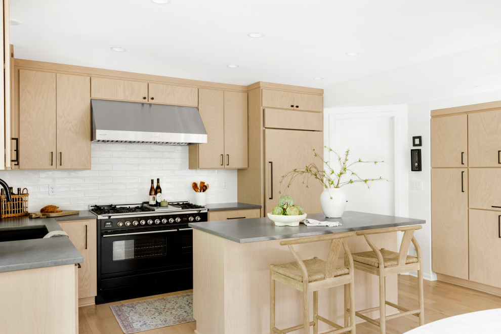 Danish kitchen photo in Minneapolis