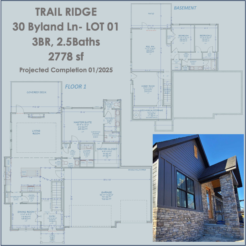 TRAIL RIDGE SUBDIVISION - 38 LOTS