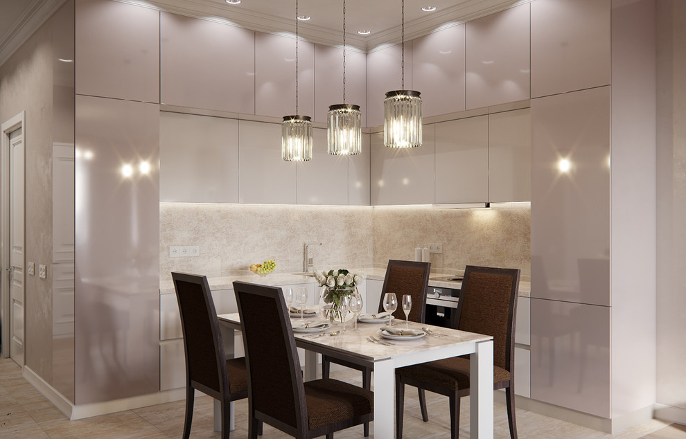 Кухня-гостиная для дизайнера Ксении Хоняковой Smart interior