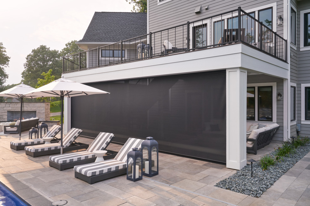 North Oaks Backyard Retreat Landscape Remodel Traditional Patio Minneapolis by