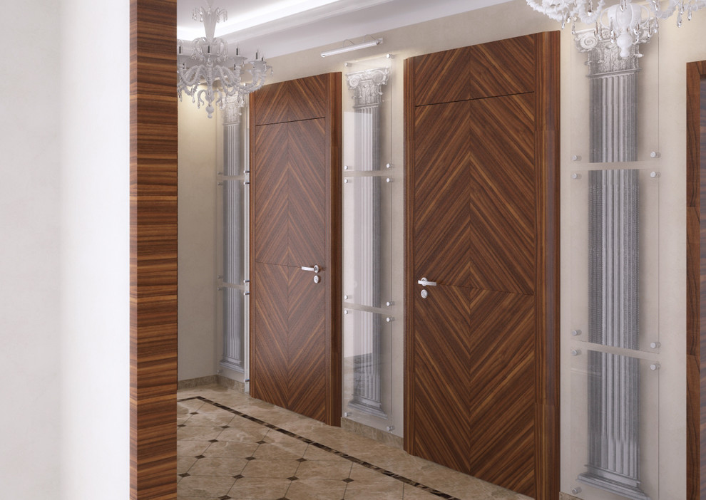 Офис для женщины руководителя в неоклассическом стиле