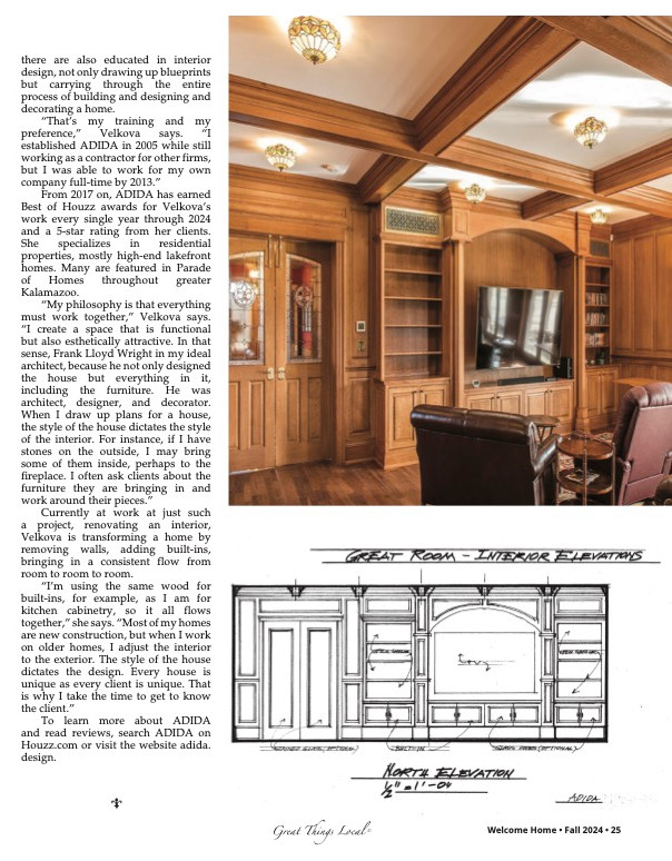 Welcome Home Magazine - Featured Article