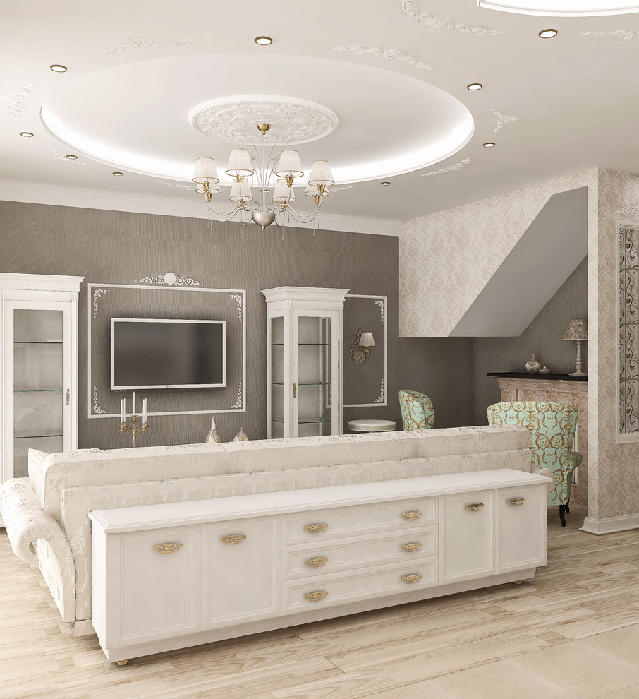 Дизайн-проект таунхауса в классическом стиле