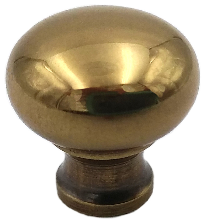 Belwith Hickory Hardware Solid Brass Knobs - Transitional - Cabinet And