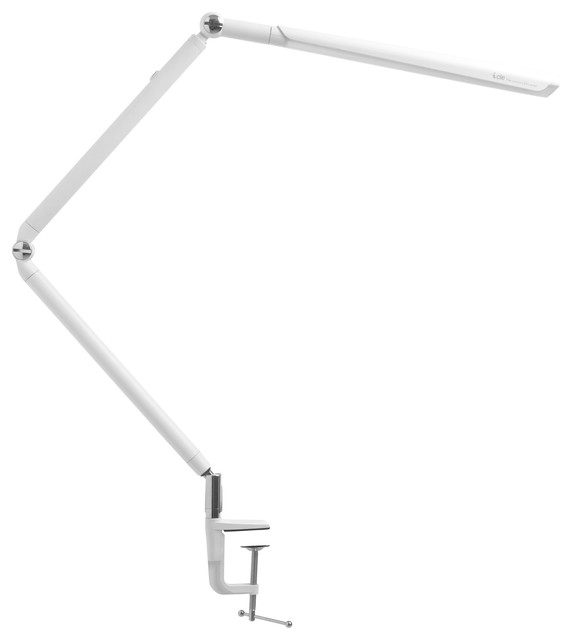 Ovo Series 20 Black Led Task Lamp Clamp Contemporary Desk Ovo Series 20 White Led Task Lamp Clamp