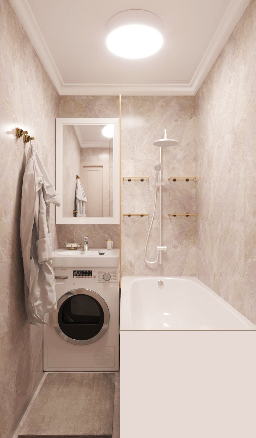 Квартира из старого жилого фонда в Сокольниках