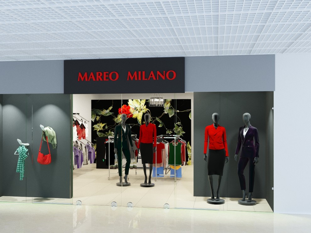 проект салона модной женской одежды