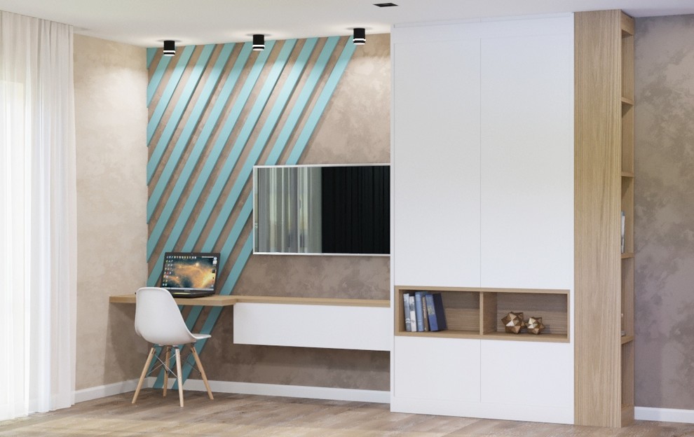 Дизайн проект 2к кв. 55м2 в ЖК Мечта для молодого человека