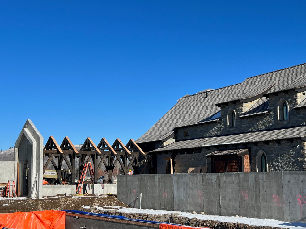 Starfall Breezeway - Timberwork