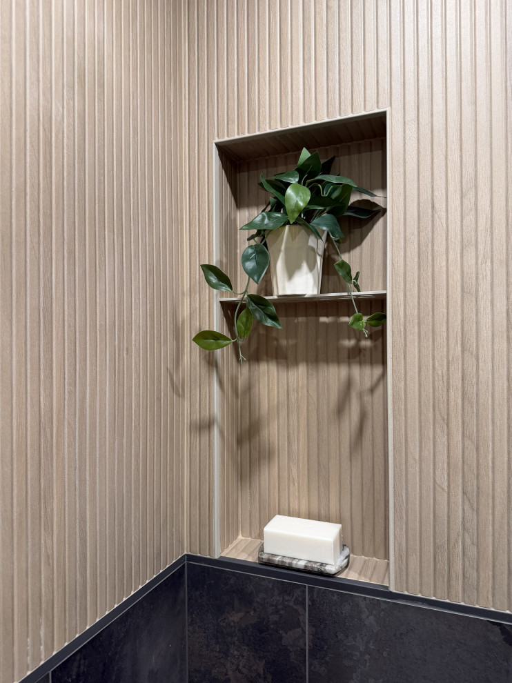 Custom Shower Niches | Contemporary Bathroom Remodel