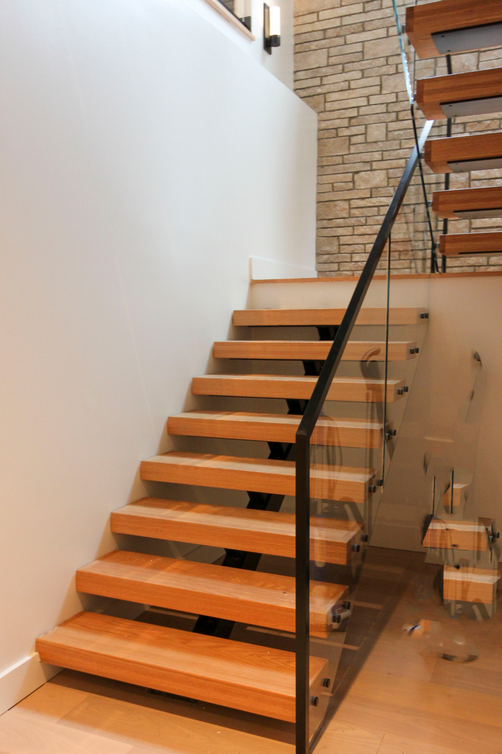 98_Sun Filled Modern Staircase Surrounded by Private Forest, Clifton VA 20124