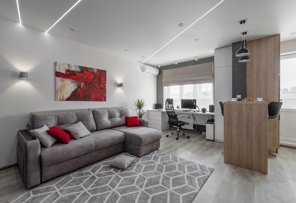 Однушка переделанная в студию