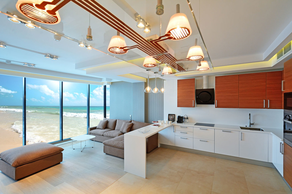 С видом на море