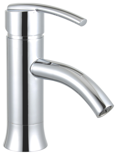Waverly 7" Single Hole Bathroom Sink Faucet, Polished Chrome