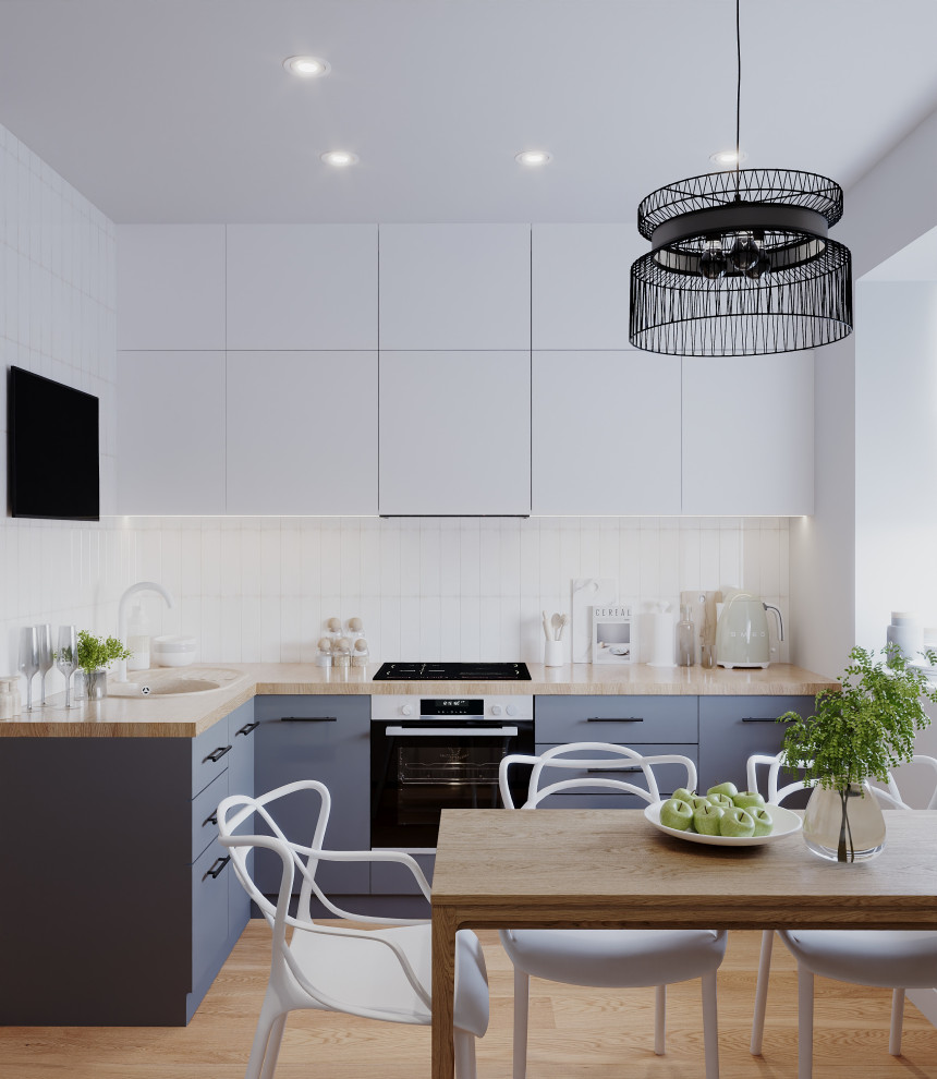 Дизайн светлой кухни