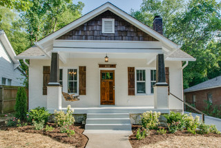East Nashville Craftsman - Estilo Craftsman - Fachada - Nashville - de