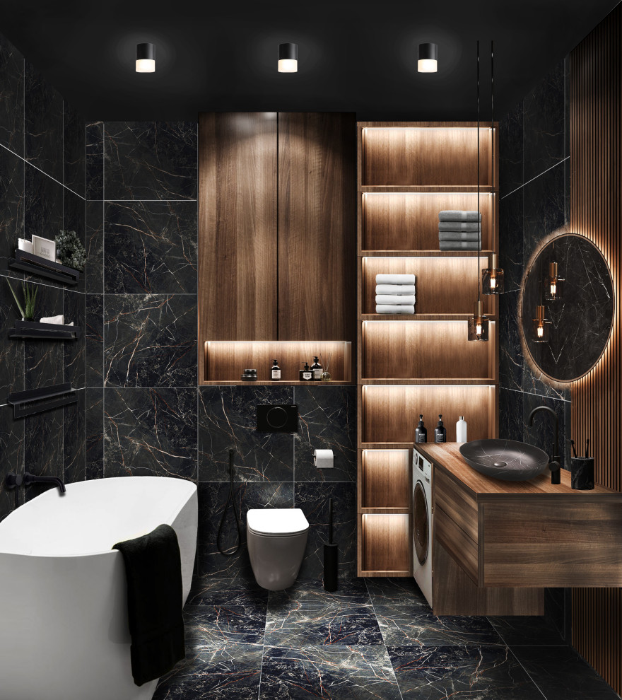 3D-коллажи санузла (2 варианта)