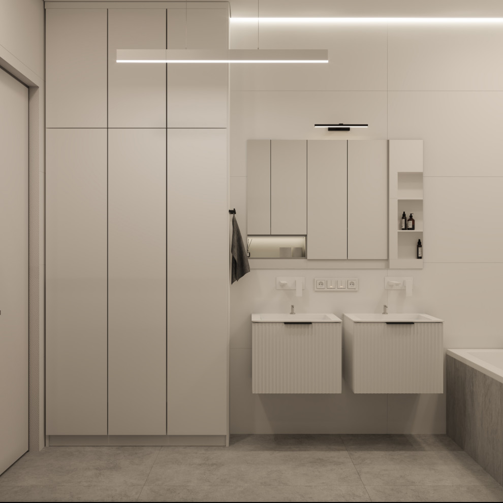 Визуализация 3-х комнатной квартиры в г. Калининград, ЖК Русская Европа