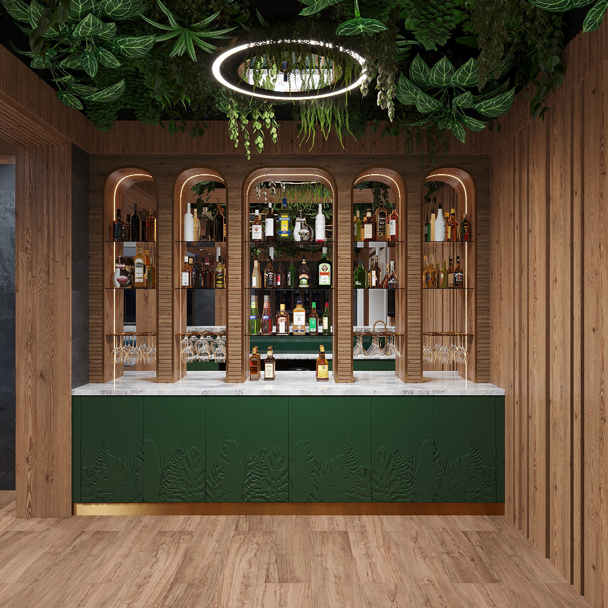 Дизайн проект интерьера SPA