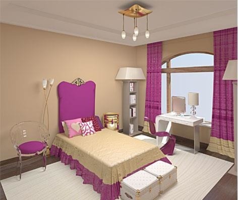 Детская для тринадцатилетней девочки. Подмосковье. 2010 год