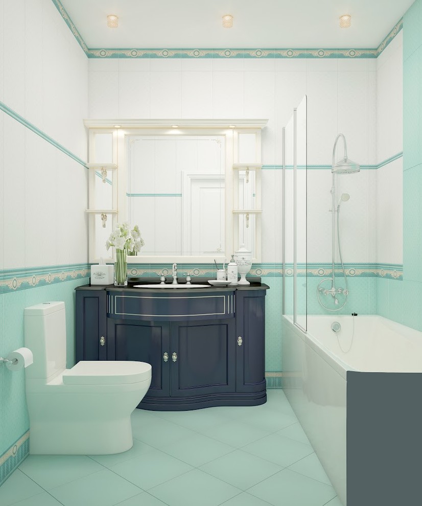 Дизайн-проект ванной комнаты от «Strekoza Design»