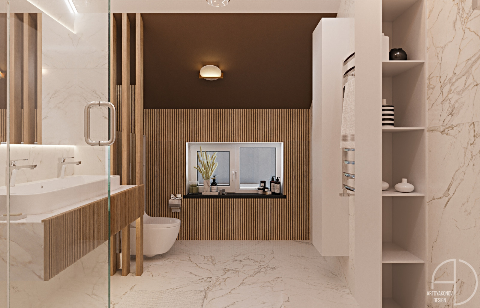 Дизайн интерьера загородного дома. Поселок Зеркальный 250 м2