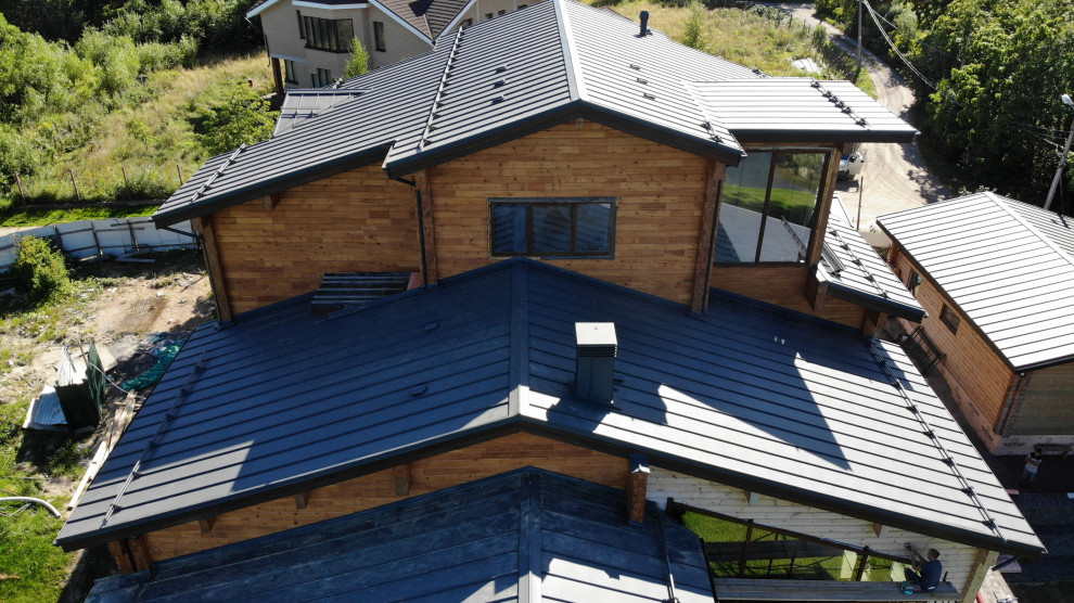 Монтаж фальцевой кровли/ Кликфальц