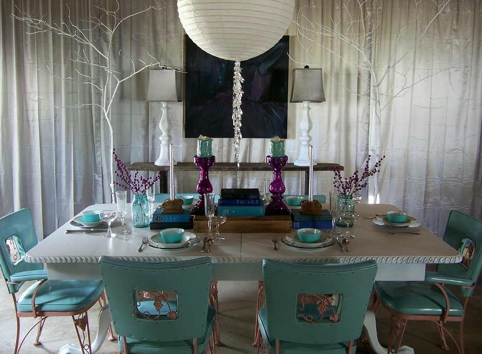 Photo of a contemporary dining room in Grand Rapids.