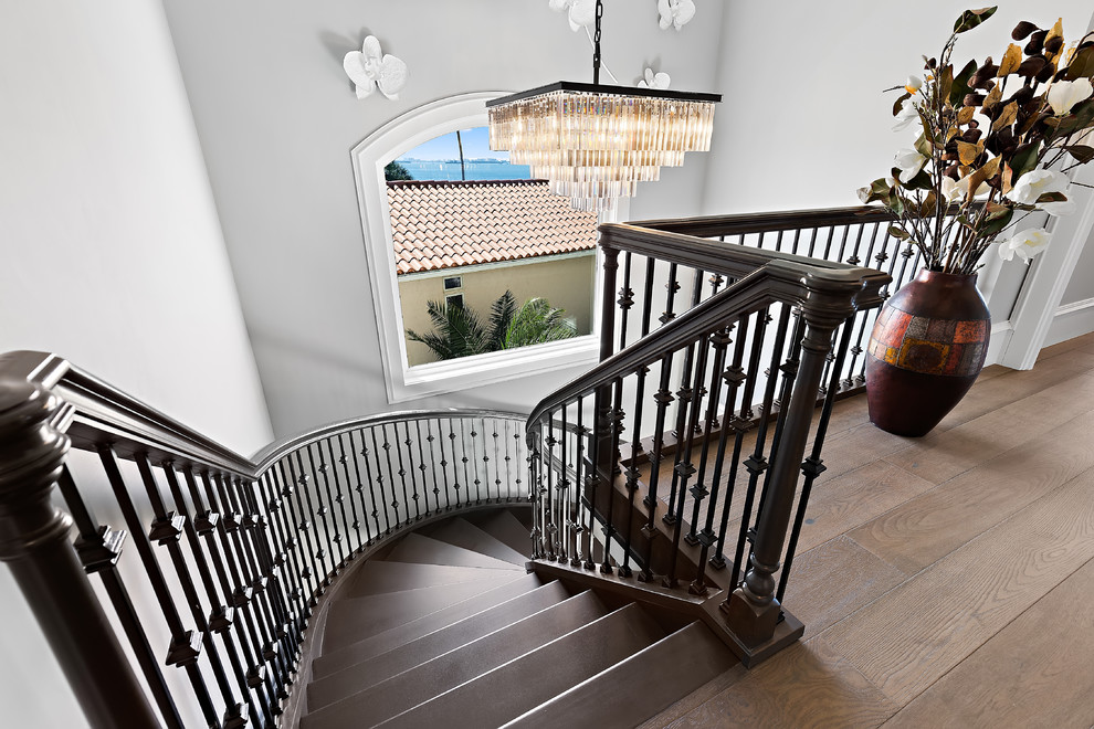 This is an example of a beach style staircase in Tampa.