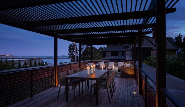 Newport RI, Contemporary contemporary-deck