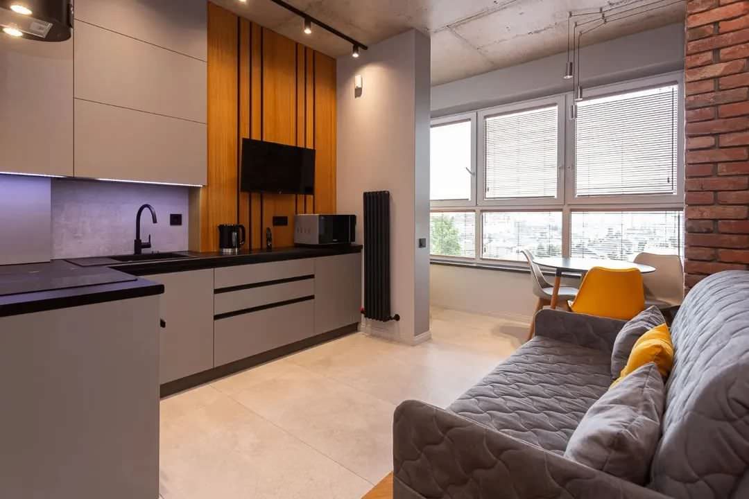 Дизайн интерьера квартиры студии "Квартира для сдачи в аренду. Konigsberg. ЖК Ун