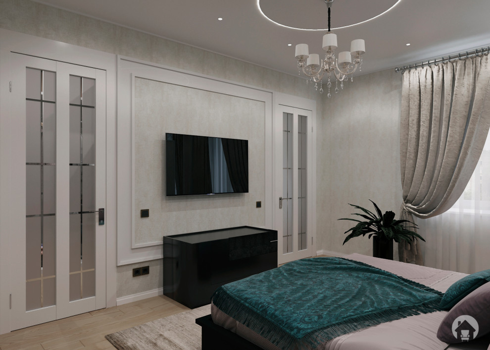 Дизайн-проект спальни "Современная классика"