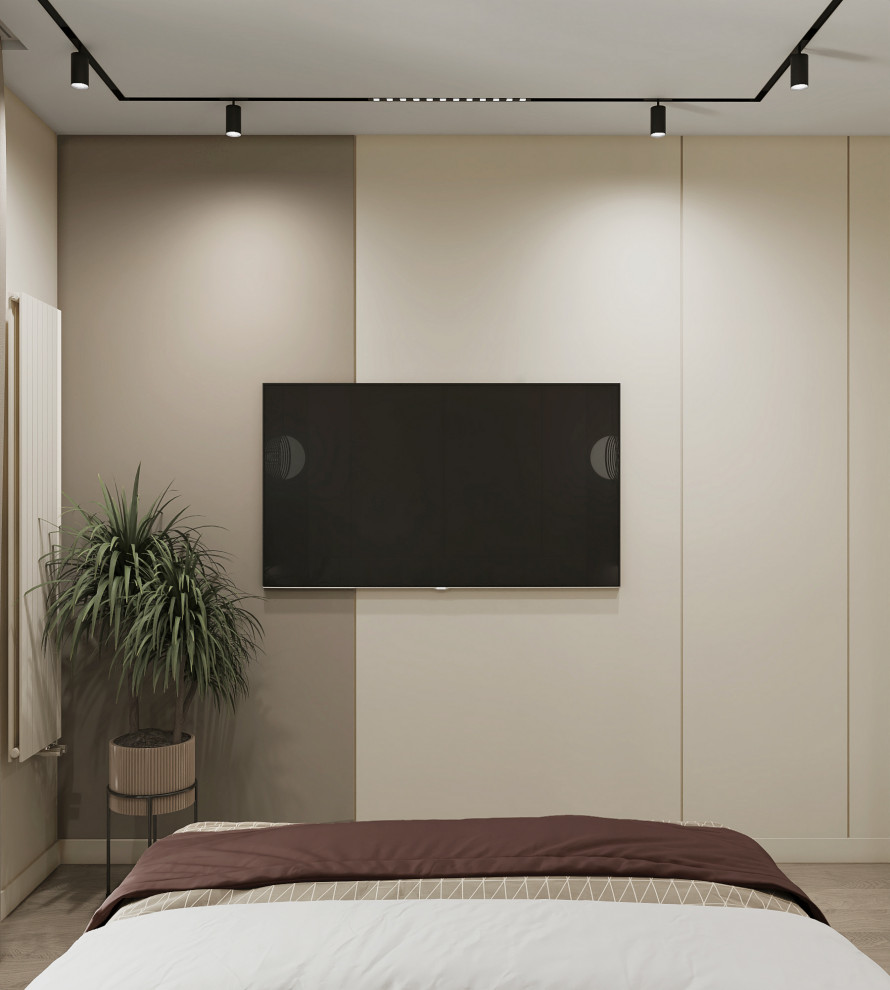 Дизайн проект Московской квартиры для семьи с сыном