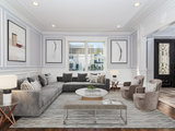 Transitional Living Room by Property Acquistion and Renovation