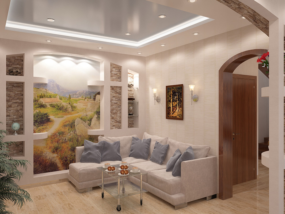 Проект интерьера таунхауса