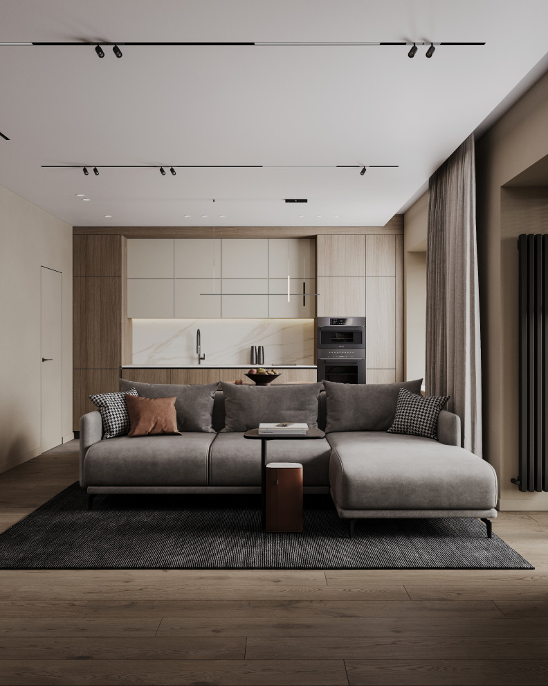 Дизайн-интерьера в ЖК Бульвар цветов