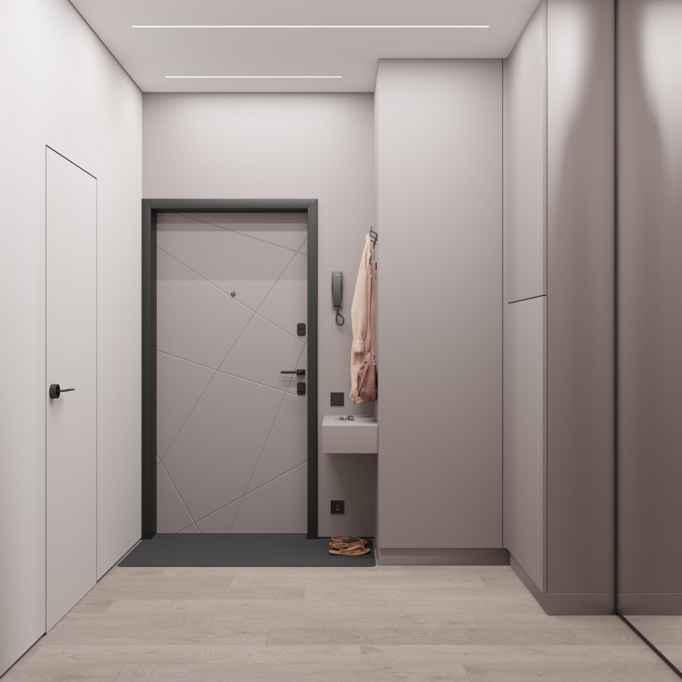 Стильная прихожая в маленькой квартире