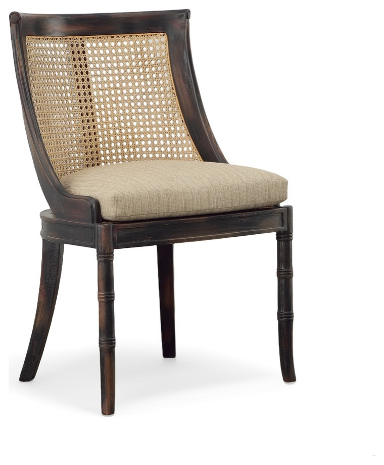 Spoonback Side Chair Set of 2 Asian Dining Chairs by Sideboards