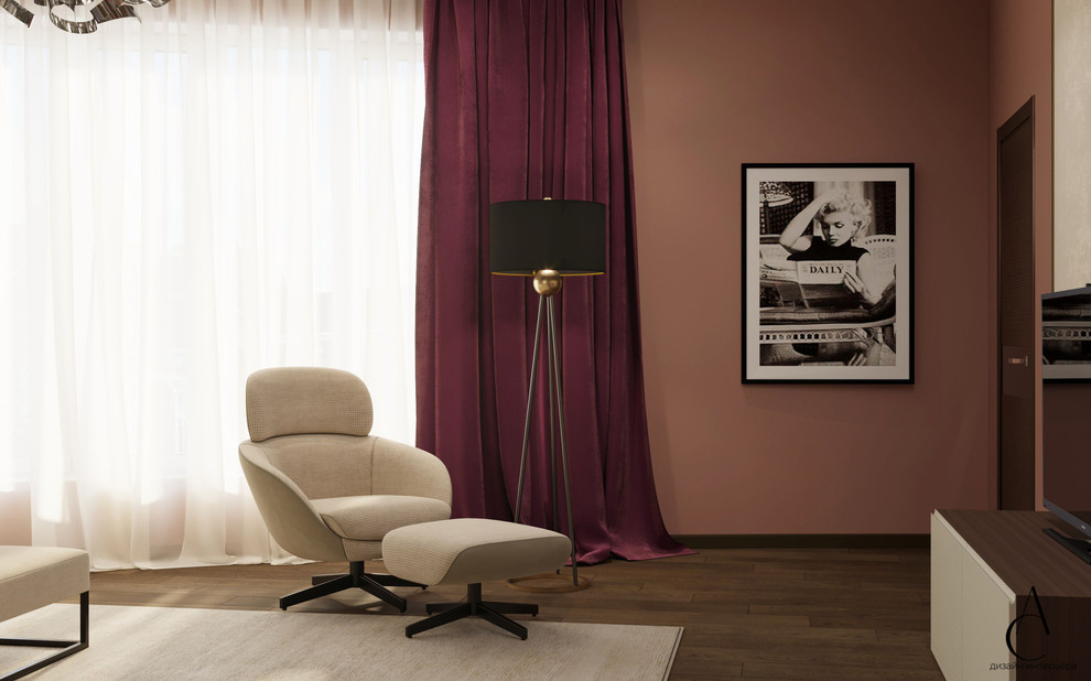 СПАЛЬНАЯ В ЧАСТНОМ ДОМЕ КОТТЕДЖНОГО ПОСЕЛКА НОВАЯ РАССОХА