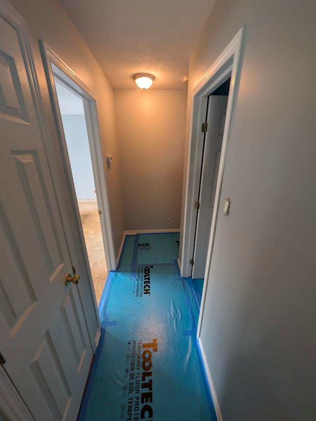 Bedroom Flooring Installation
