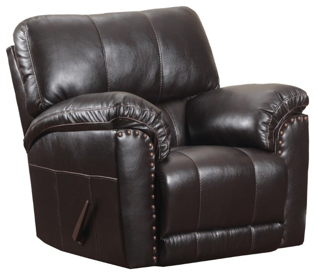 Lane Home Furnishings Abilene Chestnut Swivel Glider Recliner