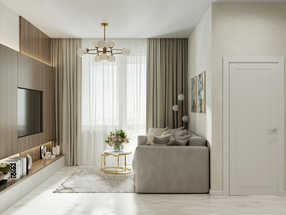 Проект квартиры, 46 м2