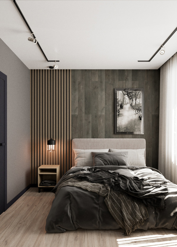 Интерьер 2-комнатной квартиры для молодого человека